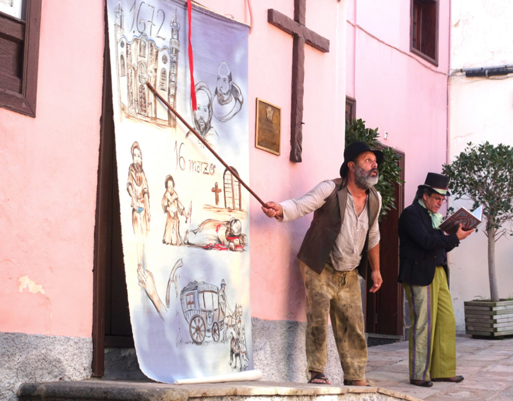 Stadtführung mit Schauspiel-Compagnie, Teneriffa